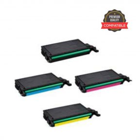 SAMSUNG CLT-C508S 1 Set Compatible toner For  Samsung CLP-620ND, CLP-670N, CLP-670ND, CLX-6220FX, CLX-6250FX Printers