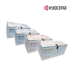  Kyocera TK5242 Toner Cartridge Set For Kyocera M5526cdw,  Kyocera P5026cdw