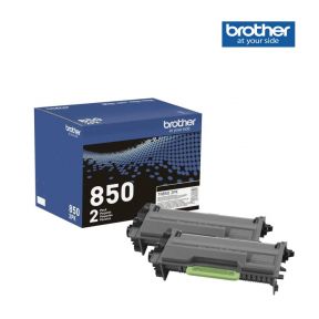  Brother TN8502PK Black Toner Cartridge Twin Pack For Brother DCP-L5500DN,  Brother DCP-L5600DN , Brother DCP-L5650DN,  Brother HL-L5000D,  Brother HL-L5100DN,  Brother HL-L5200DW,  Brother HL-L5200DWT