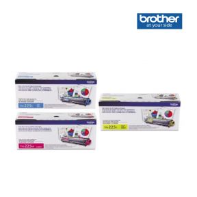  Brother TN225 Toner Cartridge Set For Brother HL-3140CW,  Brother HL-3170CDW , Brother HL-3180CDW,  Brother MFC-9130CW,  Brother MFC-9330CDW,  Brother MFC-9340CDW