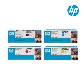 HP 121A 1 Set Original Toner| Black C9700A |Cyan C9701A|Yellow C9701A |Magenta C9701A For Color LaserJet 1500, 1500L, 1500LXI, 2500, 2500L, 2500Lse, 2500n, 2500tn, 1500, 1500L, 1500LXI, 2500, 2500L, 2500Lse, 2500n, 2500tn Printers