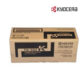  Kyocera TK582K Black Toner Cartridge For  Kyocera FS-C5150DN, Kyocera P6021cdn, Imagistics Kyocera ECOSYS P6021cdn, Imagistics Kyocera FS-C5150DN