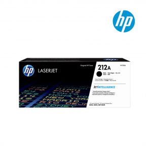 HP 212A Black Original LaserJet Toner Cartridge, W2120A For HP Color LaserJet Enterprise M554dn Printer 7ZU81A#BGJ, HP Color LaserJet Enterprise MFP M578dn 7ZU85A#BGJ, HP Color LaserJet Enterprise MFP M578f 7ZU86A#BGJ, HP Color LaserJet Enterprise M555x