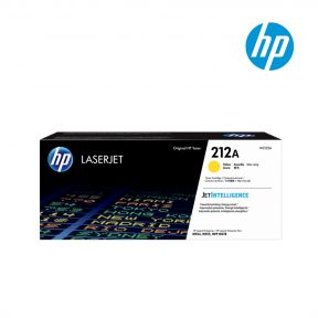 HP 212A Yellow Original LaserJet Toner Cartridge W2122A For HP Color LaserJet Enterprise M554dn Printer 7ZU81A#BGJ, HP Color LaserJet Enterprise MFP M578dn 7ZU85A#BGJ, HP Color LaserJet Enterprise MFP M578f 7ZU86A#BGJ, HP Color LaserJet Enterprise M555x