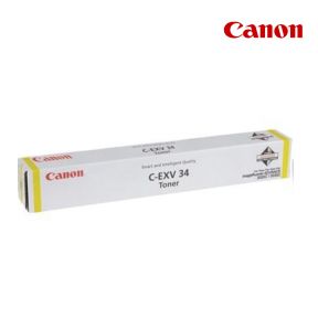 Canon C-EXV 34 Yellow (3782B002) Toner Cartridge For Canon IR C2020, Canon IR C2025 i, Canon IR C2220 L, Canon IR C2020 i, Canon IR C2030, Canon IR C2225 i, Canon IR C2020 L, Canon IR C2030 i,Canon IR C2230 i, Canon IR C2025, Canon IR C2030 L 