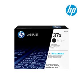 HP 37X High Yield Black Original LaserJet Toner Cartridge, CF237X For HP LaserJet Enterprise M608dn, HP LaserJet Enterprise M608x, HP LaserJet Enterprise MFP M632h, HP LaserJet Enterprise MFP M632fht, HP LaserJet Enterprise MFP M633fh 