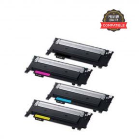 SAMSUNG CLT-404S 1 Set Compatible Toners For Samsung ProXpress SL-C430, SL-C432, SL-C433, SL-C480, SL-C482, SL-C483 Printers