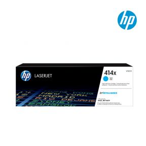 HP 414X High Yield Cyan Original LaserJet Toner Cartridge, W2021X For HP Color LaserJet Enterprise SFP M455dn Certified Refurbished, HP Color LaserJet Enterprise MFP M480f Certified Refurbished, HP Color LaserJet Enterprise M455dn 