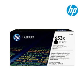 HP 653X High Yield Black Original LaserJet Toner Cartridge, CF320X For  HP Color LaserJet Enterprise MFP M680dn,  HP Color LaserJet Enterprise MFP M680f 