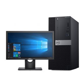 DELL DESKTOP OPTIPLEX 5060, INTEL CORE i5, 8TH GEN, 4GB RAM, 1TB HDD, DVDRW, 18.5” MONITOR, KEYBOARD, MOUSE, DOS