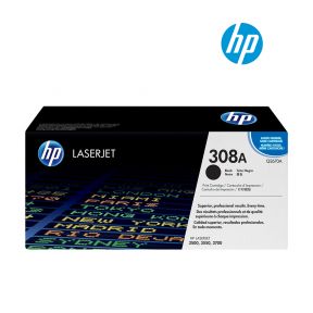 HP 308A (Q2670A) Black Original LaserJet Toner Cartridge For HP Color LaserJet 3500, 3500N, 3550, 3550N, 3700, 3700DN, 700DTN,  3700N Printers