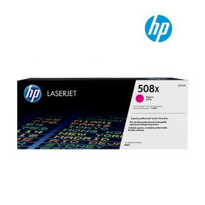 HP 508X (CF363X) High Yield Magenta Original Laserjet Toner Cartridge For HP Color LaserJet Enterprise Flow MFP M577cMFP M577z, M553dh, M553dn, M553n, M553x, MFP M577dn, MFP M577f Printers