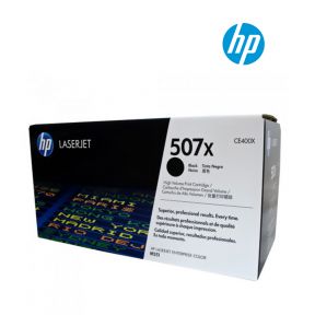 HP 507X (CE400X) High Yield Black Original Laserjet Toner Cartridge For HP LaserJet Enterprise 500 Color M551dn, M551n,  M551xh, MFP M575dn, MFP M575f, MFP M575c,  MFP M570dn Printers