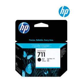 HP 711 Black Ink Cartridge (CZ133A) For HP DesignJet T100, T120, T125, T130, T530, T520, T525 Printer