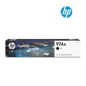 HP 974A Black Original PageWide Cartridge (L0R96AL) For HP PageWide Pro 352dw, 377dw, 452dn, 452dw, 477dn, 477dw, 552dw, 577z, 577dw, P55250dw, P57750dw Printer