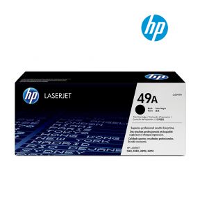 HP 49A (Q5949A) Black Original LaserJet Toner Cartridge For HP LaserJet 1160, 1320, 1320n, 1320nw,  1320t,  1320tn,  3390, 3392 Printers