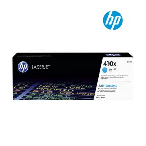 HP 410X (CF411X) High Yield Cyan Original Laserjet Toner Cartridge For HP Color LaserJet Pro M452, MFP M477 Printers