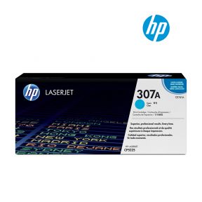 HP 307A Cyan Original Laserjet Toner Cartridge (CE741A) For HP Color LaserJet CP5225DN A3, CP5225n, CP5220, 5221, 5223, 5225, 5227, 5229 Printers 