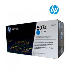 HP 507A (CE401A) Cyan Original Laserjet Toner Cartridge For HP LaserJet Pro 500 color MFP M570dn, M551n, M551xh, MFP M575dn, MFP M575f, MFP M575c Printers