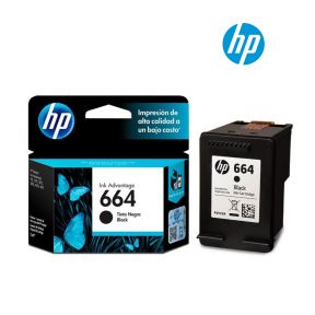 HP 664 Black Original Ink Cartridge (F6V29AL) for HP DeskJet Ink Advantage 1115, 2136, 3636, 3836, 4536, 4676 All-in-One Printer