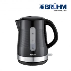 BRUHM KETTLE BLACK 1.7LTR 