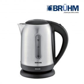 BRUHUM KETTLE SILVER 1.7LTR