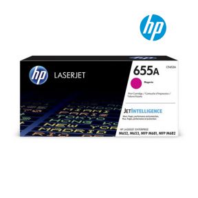 HP 655A Magenta Toner Cartridge (CF453A) For HP LaserJet Enterprise M652DN, M652N, M653DH, M653DN, M653XMFP M681DH, MFP M681DN, MFP M681F Printers