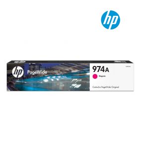 HP 974A Magenta Original PageWide Cartridge (L0R90AL) For HP PageWide Pro 352dw, 377dw, 452dn, 452dw, 477dn, 477dw, 552dw, 577z, 577dw, P55250dw, P57750dw Printer