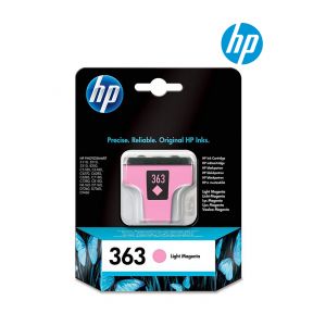 HP 363 Light Magenta Ink Cartridge (C8775EE) for HP DeskJet F2180, F380, F4180, PhotoSmart 2613, 3210, 3310, C4180, C4280, C5180, C5280, C6180, C6280,C7180, C7280, C8180, D6160, D7160, D7260, D7360, D7460, PSC 1216, 1315, 1410, 1613, 2175, 2355, 720, 760 