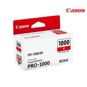 CANON PFI-1000R Red Ink Cartridge For magePROGRAF PRO-1000