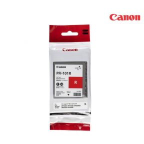 CANON PFI-101R Red Ink Cartridges For imagePROGRAF iPF5000, iPF6000S Printers