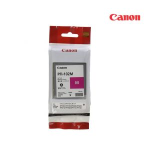 CANON PFI-102M Magenta Ink Cartridge  For imagePROGRAF iPF500, iPF510, iPF600, iPF605, iPF610, iPF650, iPF655, iPF700, iPF700, iPF710, iPF710 MFP, iPF720, iPF750, iPF750 MFP, iPF750 MFP M40, iPF755, iPF755 MFP, iPF760, iPF760 MFP