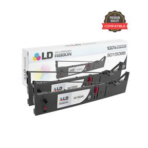 Compatible Epson S015086 Black Ribbon Cartridges For Epson FX-2170, 2180, LQ-2070, 2080, 2170, 2180 