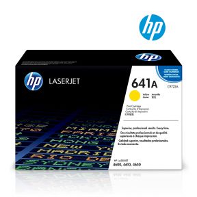 HP 641A (C9722A) Yellow Original Laserjet Toner Cartridge For HP Color LaserJet 4600, 4600dn, 4600dtn, 4600hdn, 4650, 4650dn, 4650dtn, 4650hdn, 4650n Printers