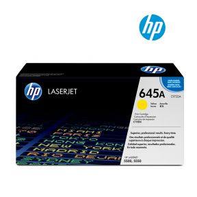 HP 645A (C9732A) Yellow Original Laserjet Toner Cartridge  For HP Color LaserJet 5500, 5500dn, 5500dtn, 5500hdn, 5500n, 5550, 5550dn, 5550dtn, 5550hdn, 5550n Printers