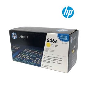 HP 646A (CF032A) Yellow Original Laserjet Toner Cartridge HP Color LaserJet Enterprise CM4540 MFP, CM4540f MFP, CM4540fskm MFP Printers