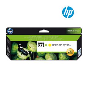 HP 971XL High Yield Yellow Original Ink Cartridge for HP Officejet Pro X451dw, X476dw, X551dw, X576dw Printer