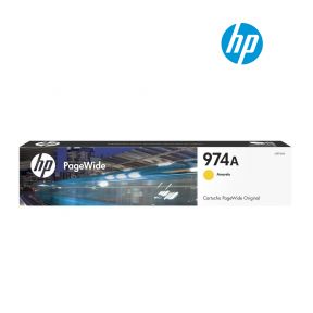 HP 974A Yellow Original PageWide Cartridge (L0R93AL) For HP PageWide Pro 352dw, 377dw, 452dn, 452dw, 477dn, 477dw, 552dw, 577z, 577dw, P55250dw, P57750dw Printer