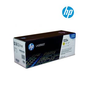 HP 123A (Q3972A) Yellow Original LaserJet Toner Cartridge For HP Color LaserJet 1500, 1500L , 1500Lxi, 2500, 2500L, 2500Lse, 2500n, 2500tn, 2550, 2550L, 2550Ln, 2550n, 2820, 2840 All-in-One Printers