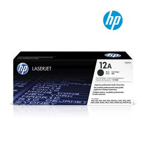 HP 12A (Q2612A) Black Original LaserJet Toner Cartridge For HP LaserJet 1010, 1012, 1015, 1018, 1020, 1022, 3015, 3020, 3030, 3050, 3052, 3055, M1319f,  M1005 Printers