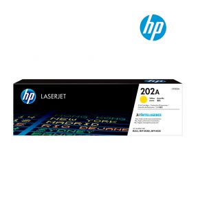 HP 202A (CF502A) Yellow Original LaserJet Toner Cartridge For HP Color LaserJet Pro M254dw, MFP M281cdw, MFP M281fdw Printers