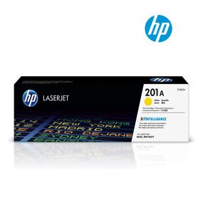 HP 201A (CF402A) Yellow Original Laserjet Toner Cartridge  For HP Color LaserJet Pro M252dw, MFP M277dw, M252n, Colour Printers