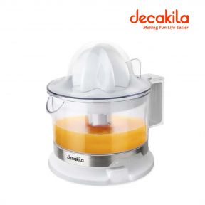 DECAKILA  CITRUS JUICER DOUBLE CONES TRANSPARENT CUP JOG