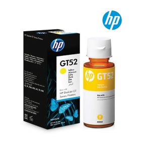 HP GT52 Yellow Original Ink Bottle (M0H56A) for HP DeskJet GT 5820, 5810, Ink Tank Wireless 515, 415, 416, 412, 319 All-in-One Printer