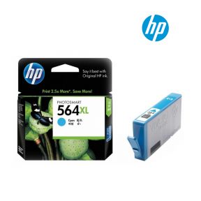 HP 564XL Cyan Ink Cartridge (CN685W) For HP Deskjet 3520 3521 3522 3526 Officejet 4610 4620 4622 Photosmart 5510 5512 5514 5515 5520 5525 6510 6512 6515 6520 6525 7510 7515 752 Printer