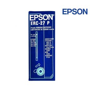 Epson ERC-27 Black Ribbon Cartridge For  Epson CTM-290,  390,  M 12-PA,  M-290,  TM-290,  TM-290,  TM-295,  TM-U295