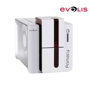 Evolis Primacy Card Printer (Single side, Ethernet, Red)