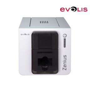 Evolis Zenius Classic Card Printer (Single Side, Basic Model, Brown)