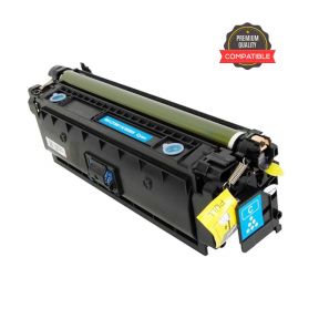 HP 508X (CF361X) High Yield Cyan Compatible Laserjet Toner Cartridge For HP Color LaserJet Enterprise Flow MFP M577cMFP M577z, M553dh, M553dn, M553n, M553x, MFP M577dn, MFP M577f Printers