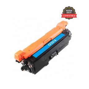 HP 654A (CF331A) Cyan Compatible Laserjet Toner Cartridge For HP Color LaserJet Enterprise M651dn, M651n, M651xh Printers